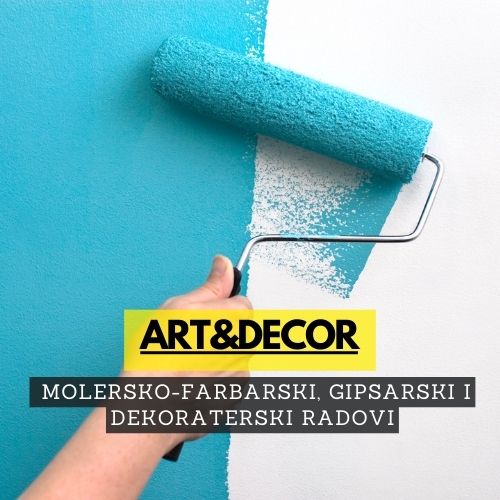 Art & Decor čini iskusan, stručan i kreativan tim ljudi. Specijalizovani smo za izvodjenje molerskih, gipsarskih i dekorativnih radova na objektima različitih namena.

TEL: +381 63 352354